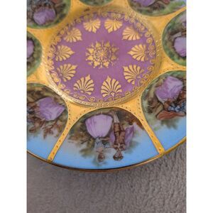 Vintage Bavaria Germany "Love Story" porcelain plate Collectible